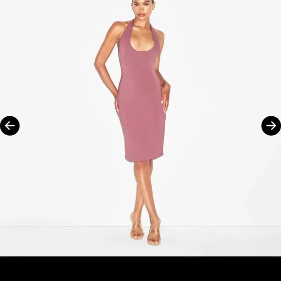 SKIMS | Dresses | Skims Small Halter Neck Midi Dress In Mauve New W Tags | Poshmark SKIMS | Dresses | Skims Small Halter Neck Midi Dress In Mauve New W Tags | Poshmark